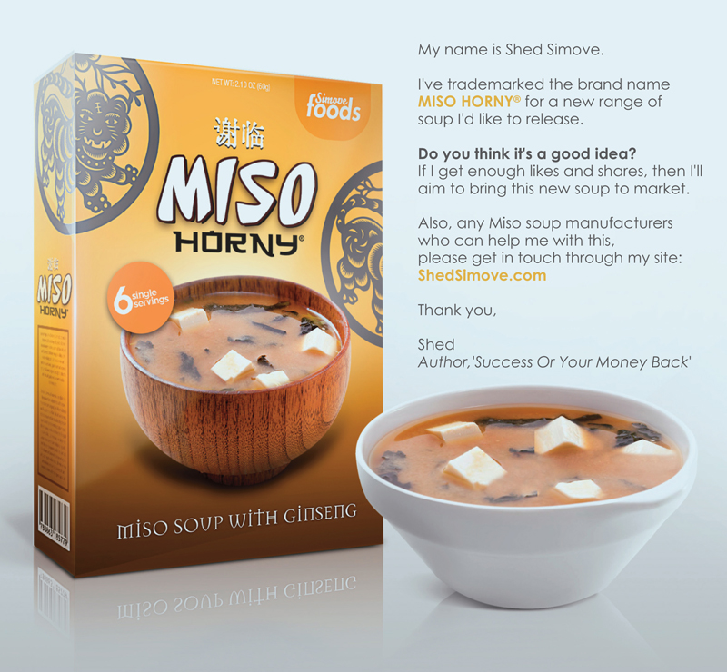 MISO SOUP Manufacturer Wanted